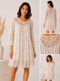 Seiden Kleid