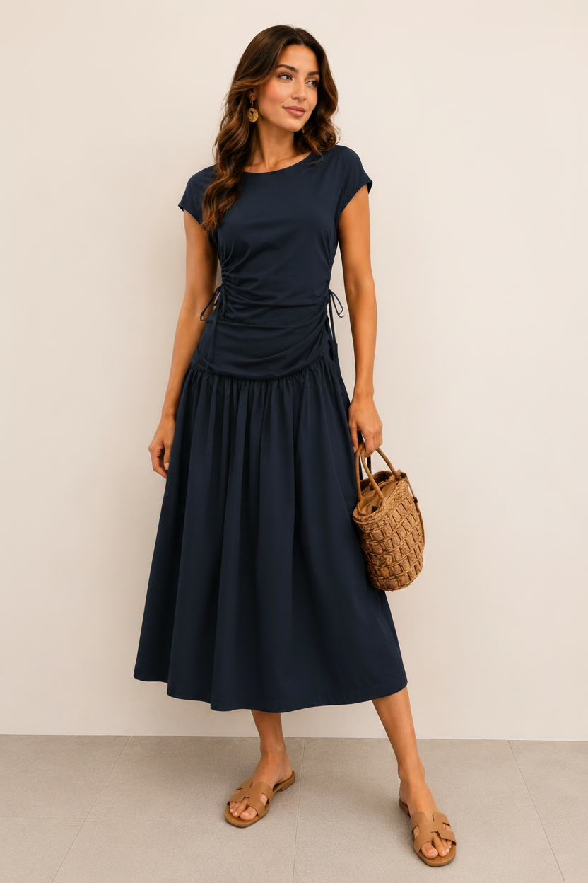 Sommerkleid Siena Dunkelblau